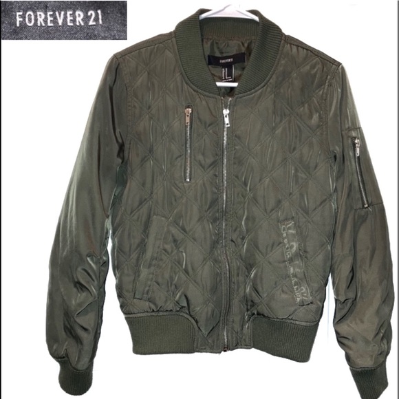 Forever 21 Jackets & Blazers - Forever 21 bomber style jacket size Medium